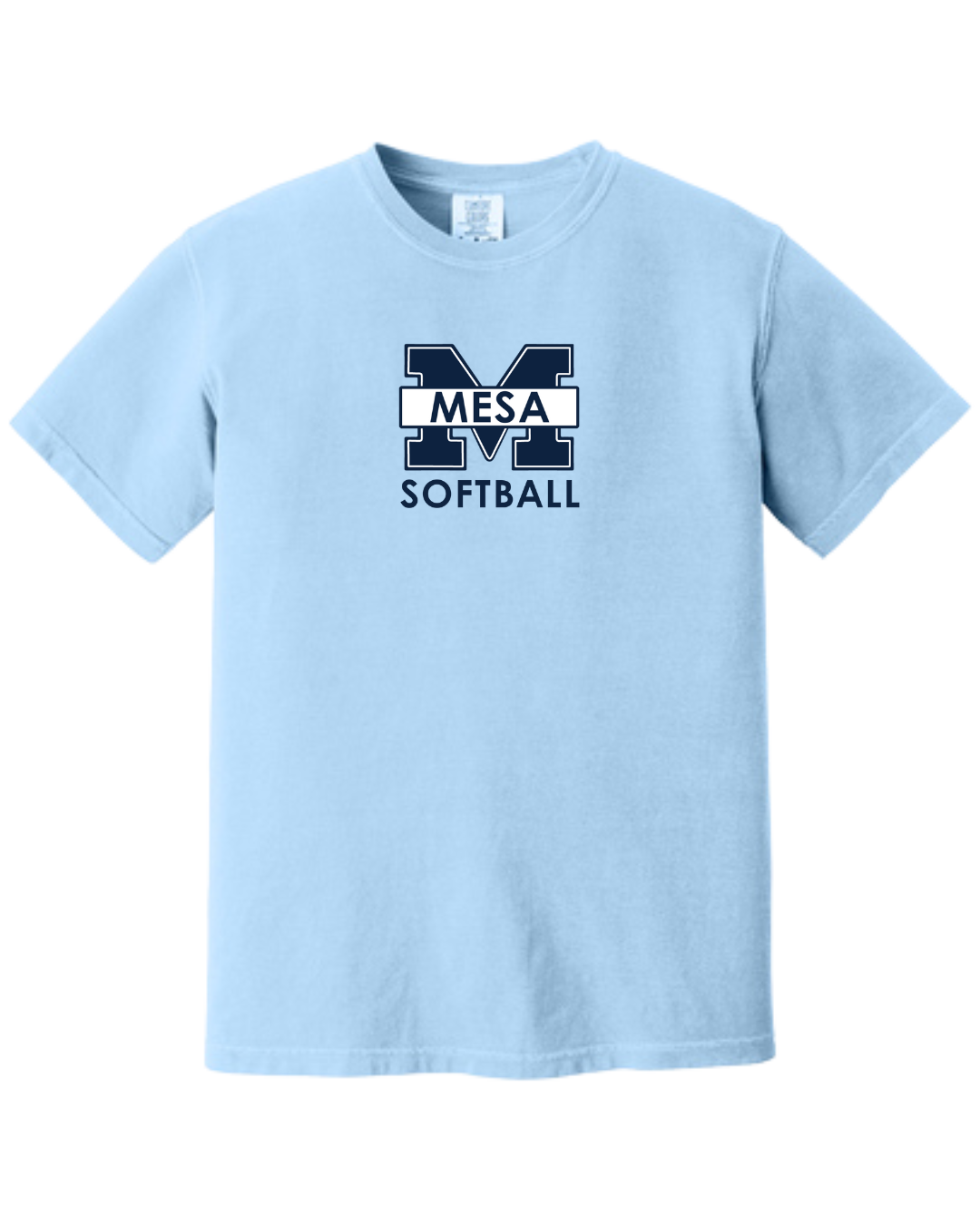 Comfort Colors Heavyweight Ring Spun Tee - "Mesa Softball"