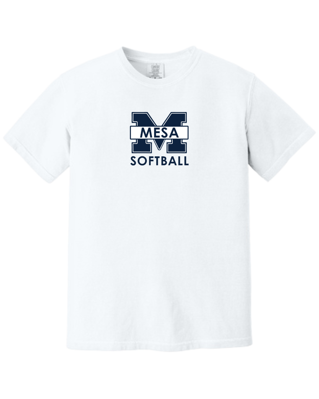 Comfort Colors Heavyweight Ring Spun Tee - "Mesa Softball"