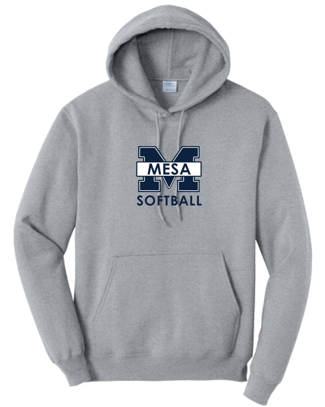 Port & Company Core Fleece Pullover Hooded Sweatshirt - "Mesa Softball"