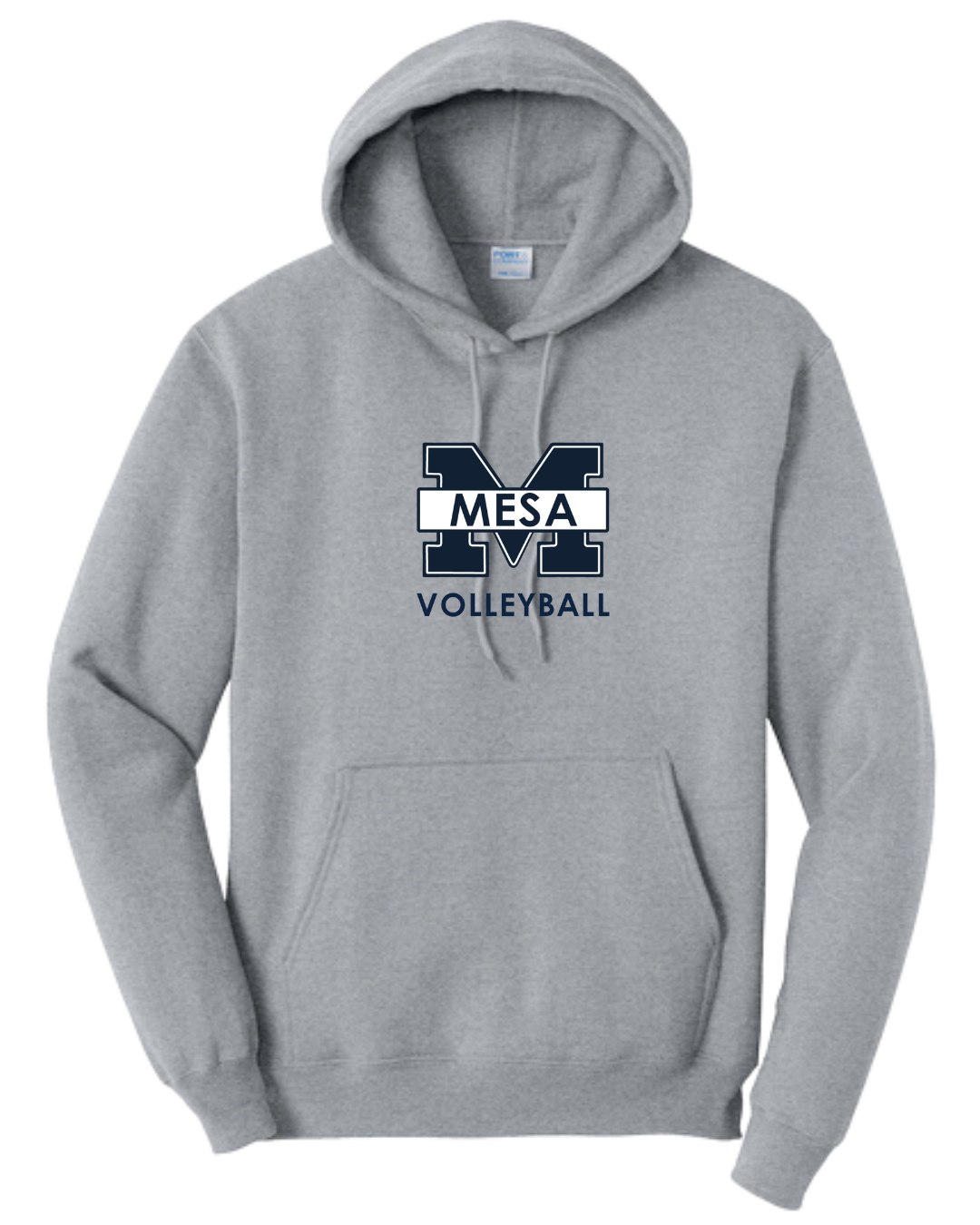 Port & Company Core Fleece Pullover Hooded Sweatshirt - "Mesa Volleyball"