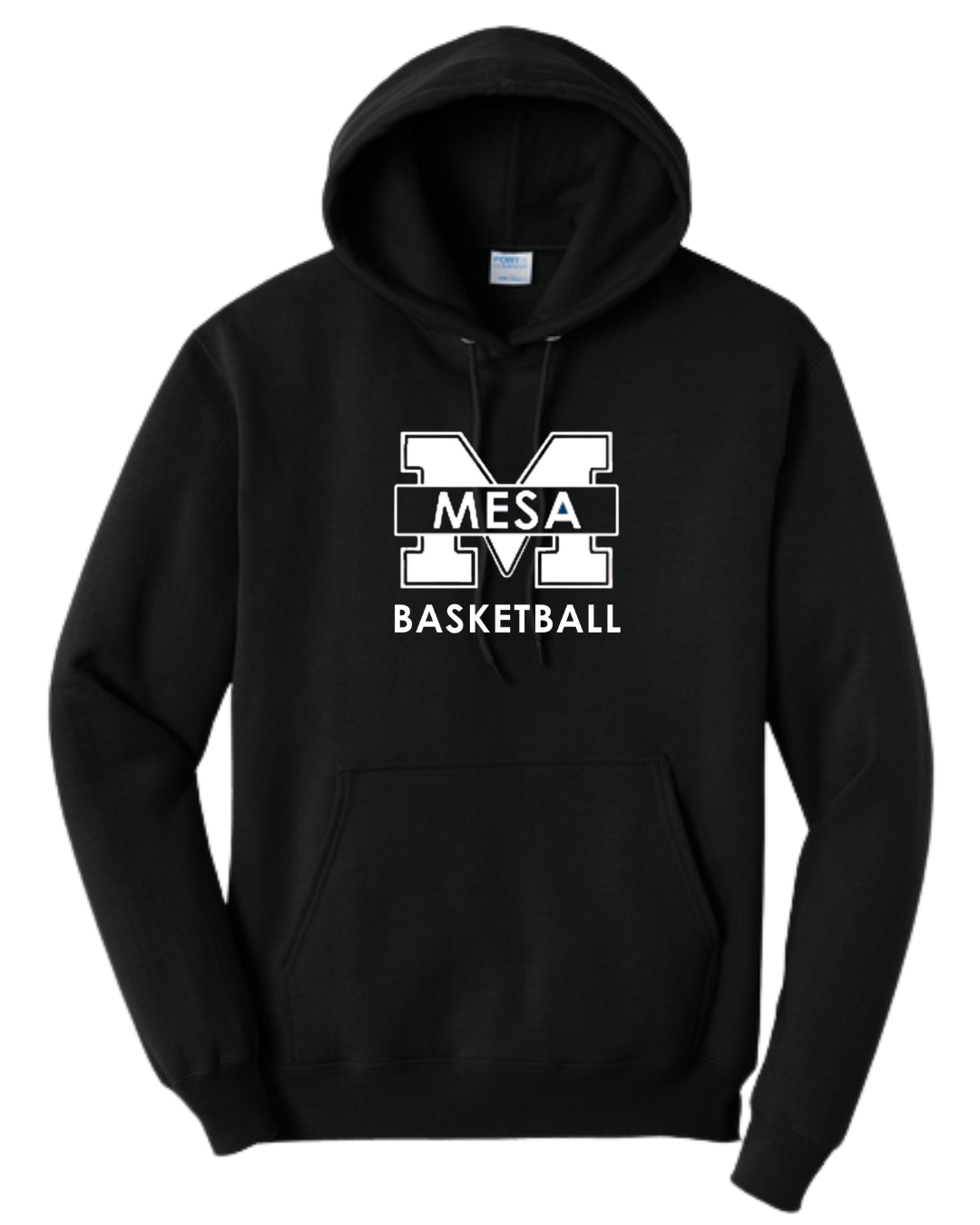 Port & Company Men's Core Fleece Pullover Hooded Sweatshirt - "Mesa Basketball"