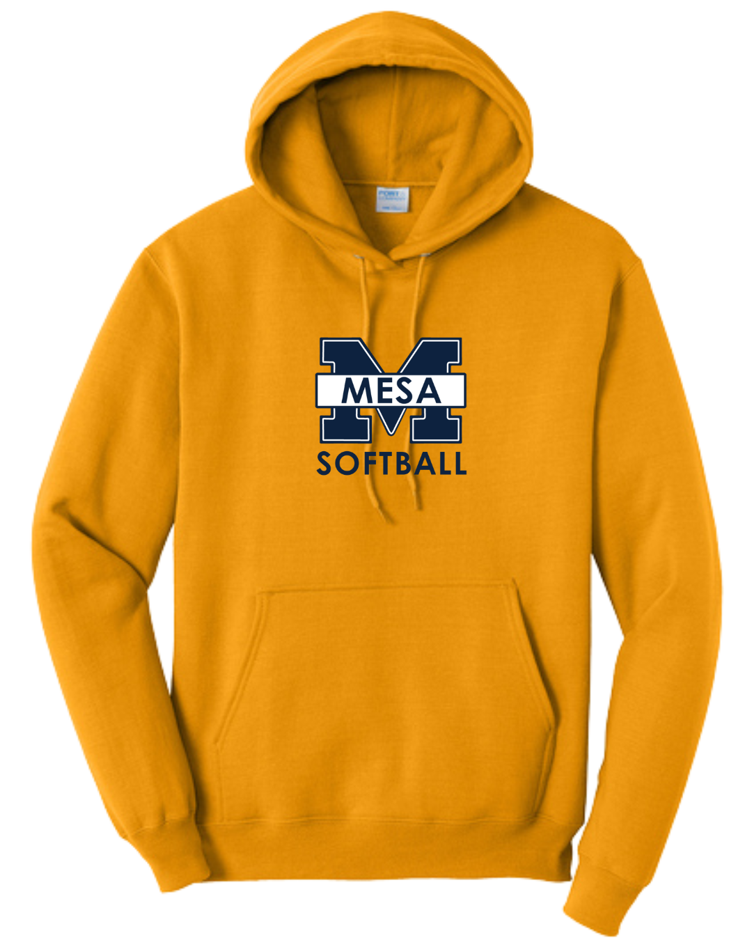 Port & Company Core Fleece Pullover Hooded Sweatshirt - "Mesa Softball"