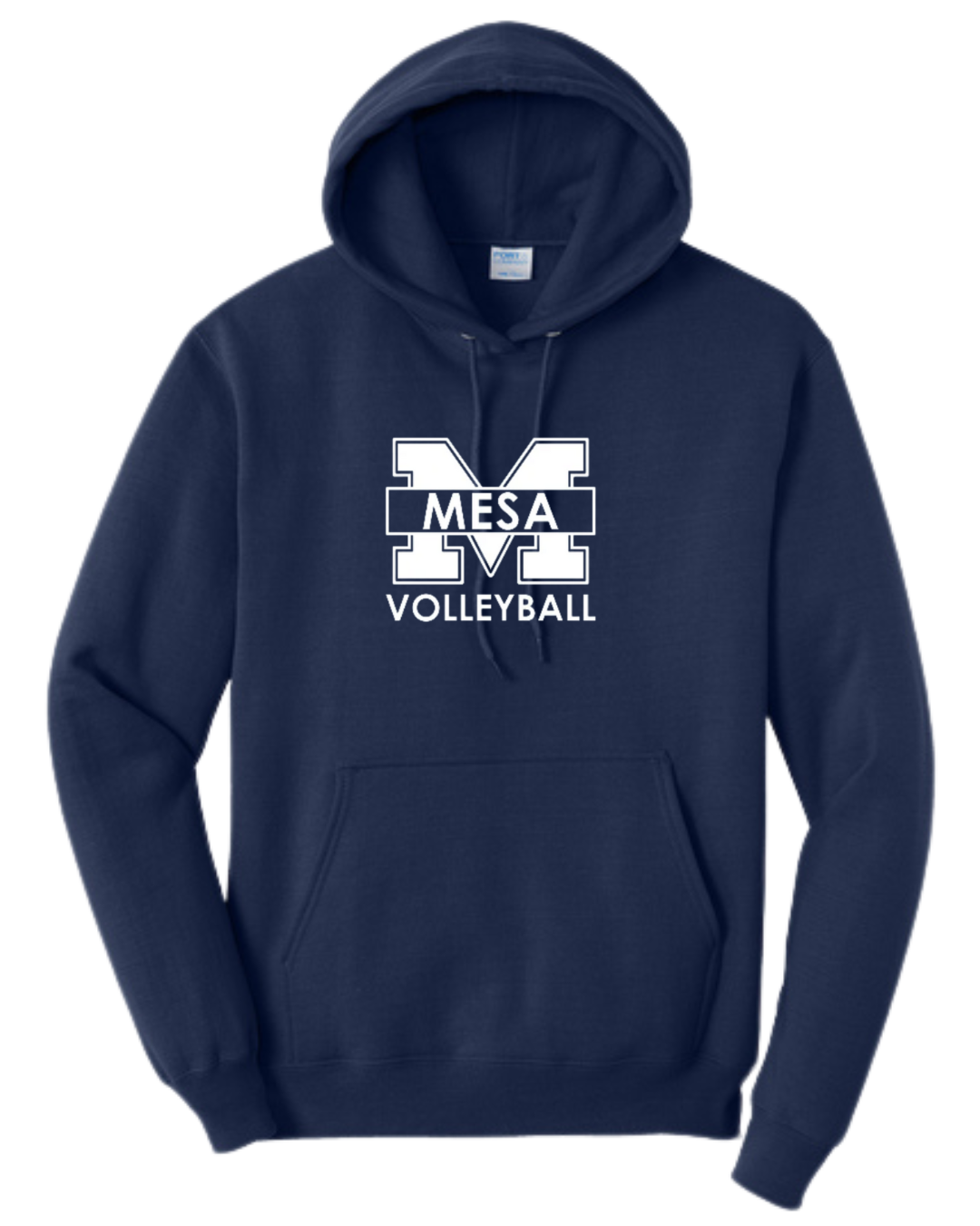 Port & Company Core Fleece Pullover Hooded Sweatshirt - "Mesa Volleyball"