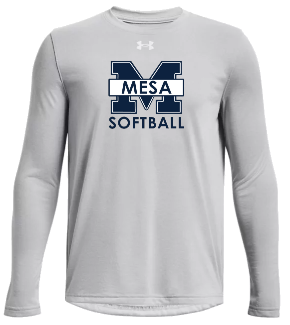 Under Armour Youth Tech Team Long Sleeve - "Mesa Softball"
