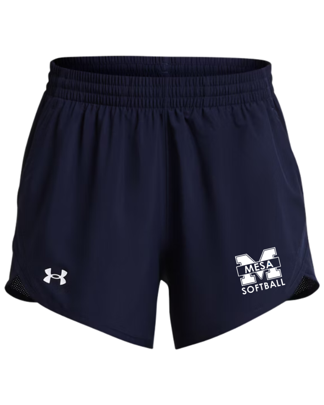 Under Armour Women Fly-By Unlined 3" Shorts - "Mesa Softball"