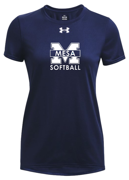 Under Armour Women's Tech Team Short Sleeve - "Mesa Softball"