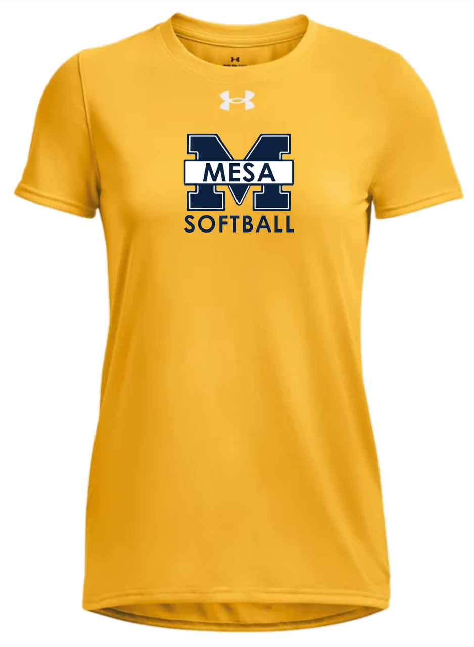 Under Armour Women's Tech Team Short Sleeve - "Mesa Softball"