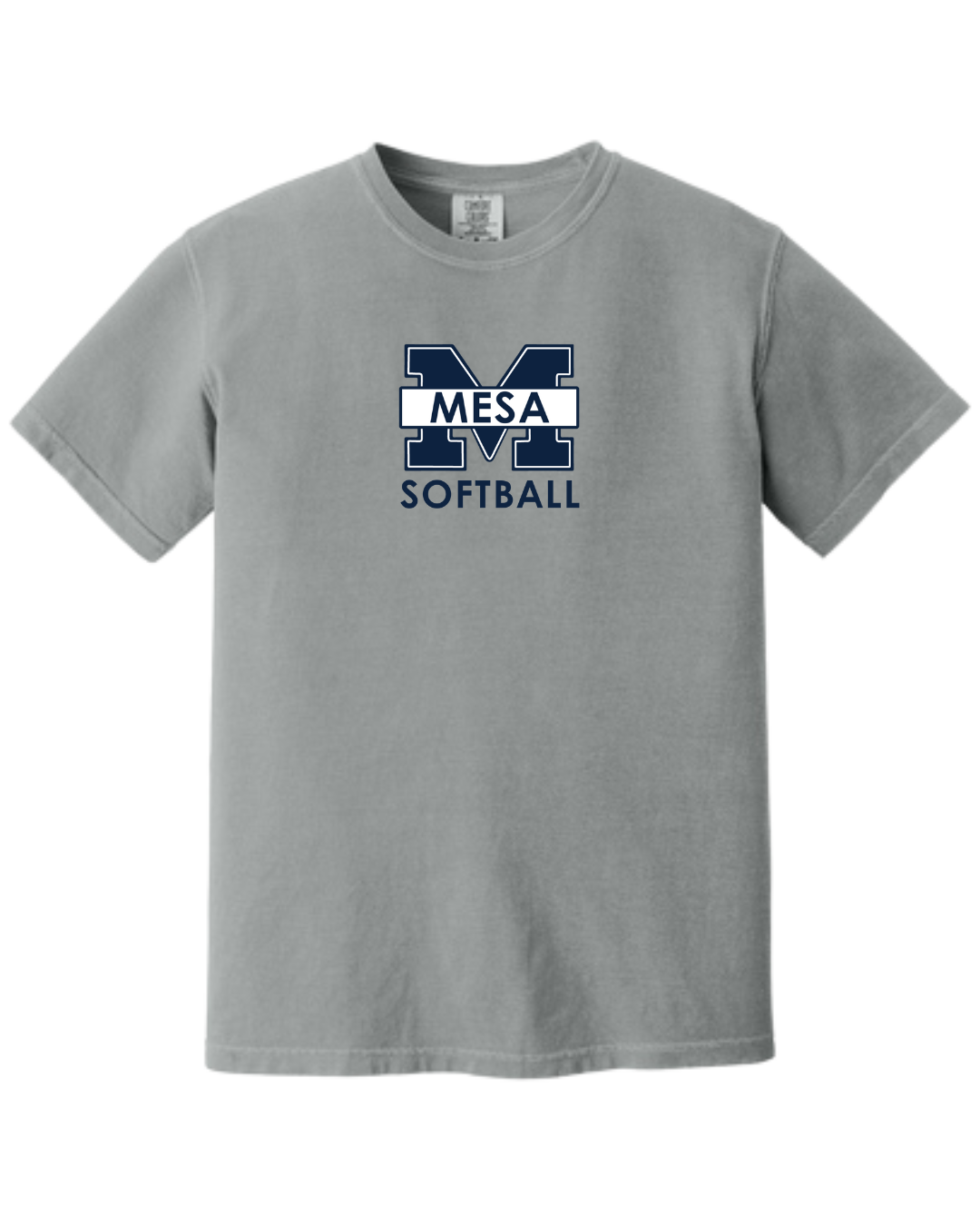Comfort Colors Heavyweight Ring Spun Tee - "Mesa Softball"