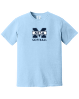 Comfort Colors Heavyweight Ring Spun Tee - "Mesa Softball"