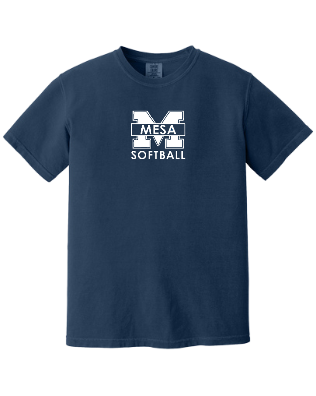 Comfort Colors Heavyweight Ring Spun Tee - "Mesa Softball"