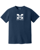 Comfort Colors Heavyweight Ring Spun Tee - "Mesa Softball"