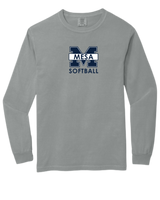Comfort Colors Heavyweight Ring Spun Long Sleeve - "Mesa Softball"