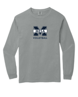 Comfort Colors Heavyweight Ring Spun Long Sleeve - "Mesa Volleyball"