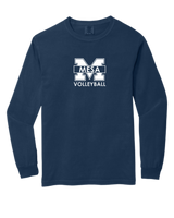 Comfort Colors Heavyweight Ring Spun Long Sleeve - "Mesa Volleyball"