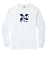 Comfort Colors Heavyweight Ring Spun Long Sleeve - "Mesa Softball"
