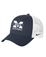 Nike Snapback Mesh Trucker Cap - "Mesa Softball"