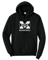 Port & Company Men's Core Fleece Pullover Hooded Sweatshirt - "Mesa Basketball"