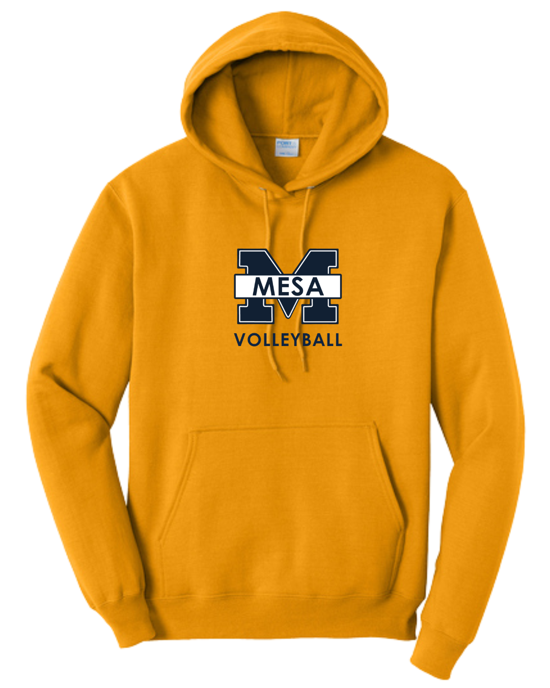 Port & Company Core Fleece Pullover Hooded Sweatshirt - "Mesa Volleyball"