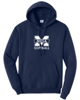 Port & Company Core Fleece Pullover Hooded Sweatshirt - "Mesa Softball"