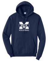 Port & Company Core Fleece Pullover Hooded Sweatshirt - "Mesa Volleyball"