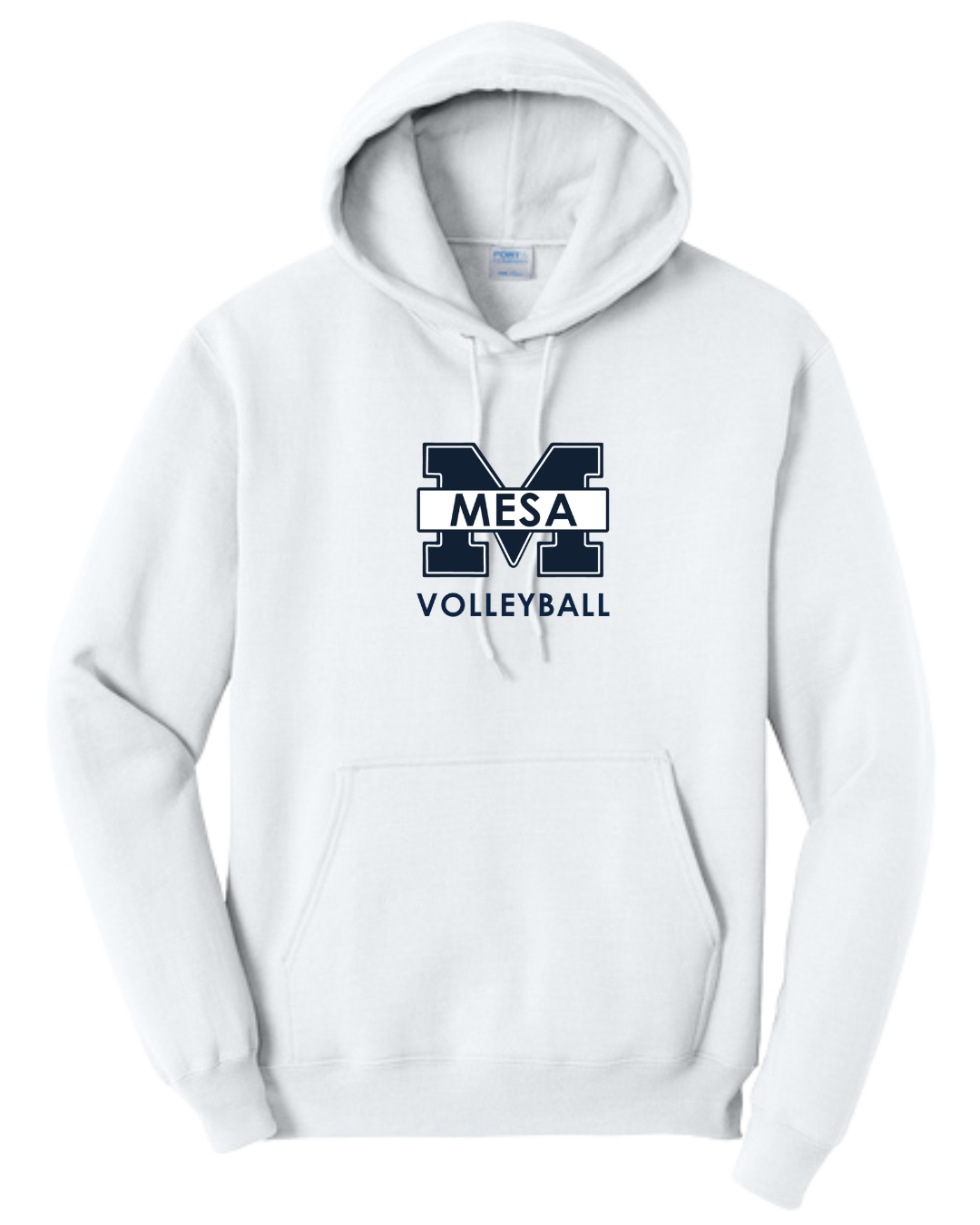 Port & Company Core Fleece Pullover Hooded Sweatshirt - "Mesa Volleyball"
