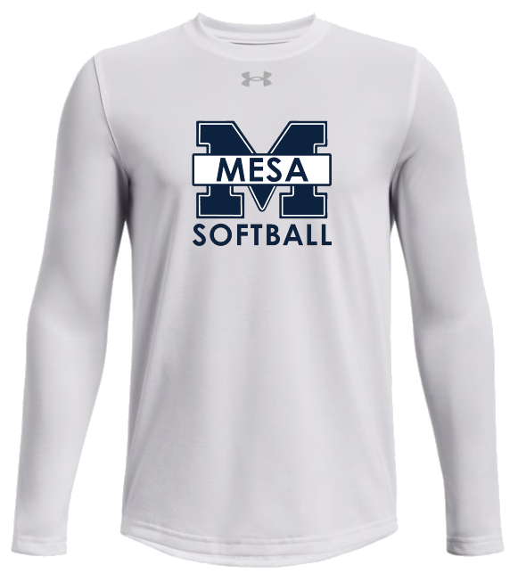 Under Armour Youth Tech Team Long Sleeve - "Mesa Softball"
