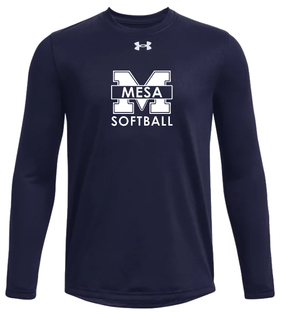 Under Armour Youth Tech Team Long Sleeve - "Mesa Softball"