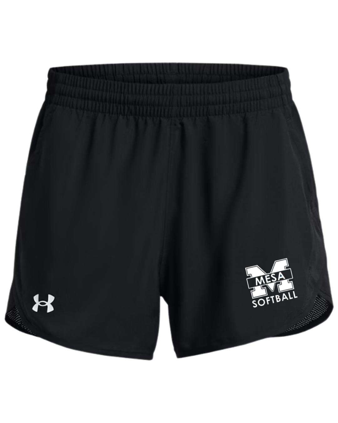 Under Armour Women Fly-By Unlined 3" Shorts - "Mesa Softball"
